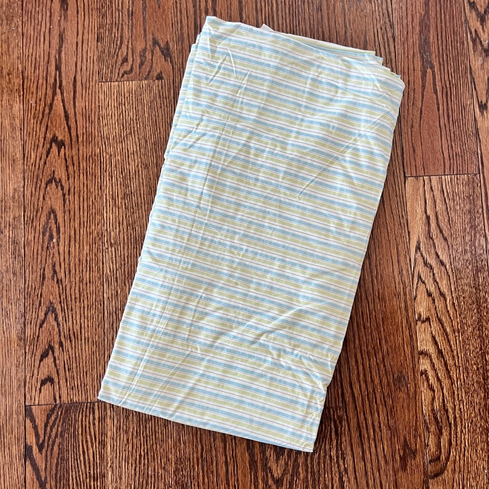 King cotton sheet lined pattern bedding